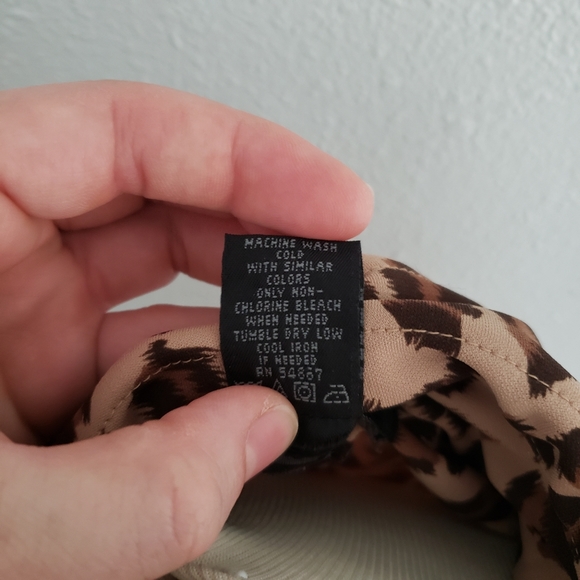 Vintage 90s / Y2K Leopard Print Dress - Picture 12 of 12